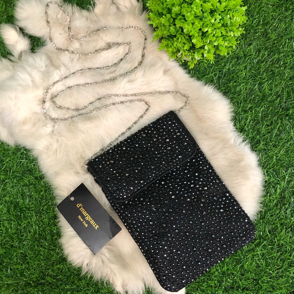 d’margeaux NY - Chain Strap & Pave Mini Bag